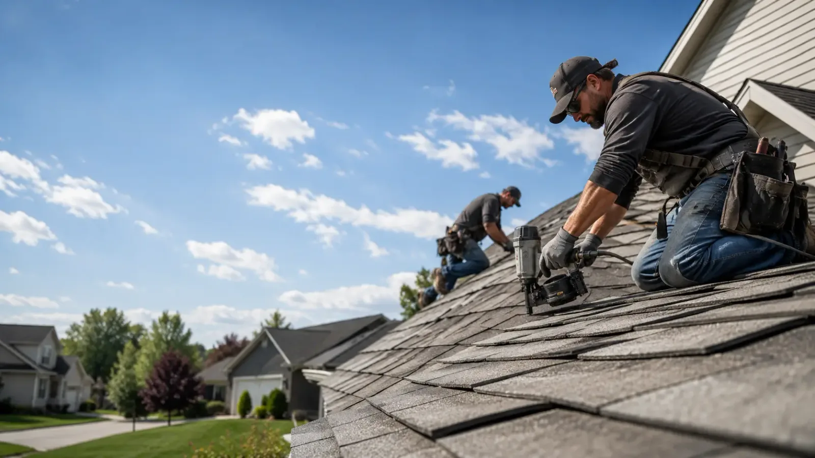 Storm Damage Roof Repair in Olathe, KS near me